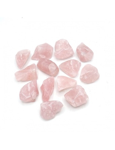 Mineral Rodado de Cuarzo Rosa" forma natural" | Minerales de Colección
