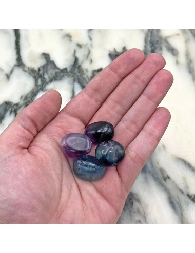 Rodado de Fluorita multicolor – Minerales de Colección 2