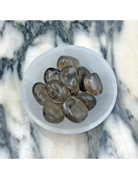 Rodado de Cuarzo ahumado – Minerales de Colección