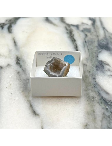 Cajita de Geoda de Cuarzo 4x4  para Colección – Minerales de Colección