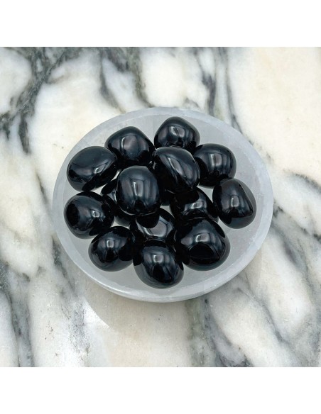 Rodado de Obsidiana Negra – Minerales de Colección